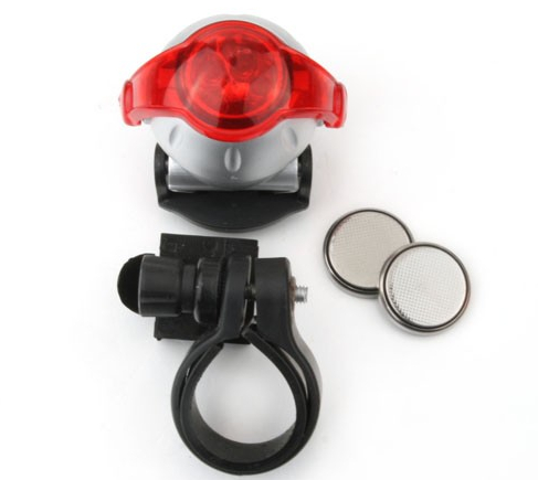 3-Mode 5-LED Bicycle Rear Lamp with Bracket